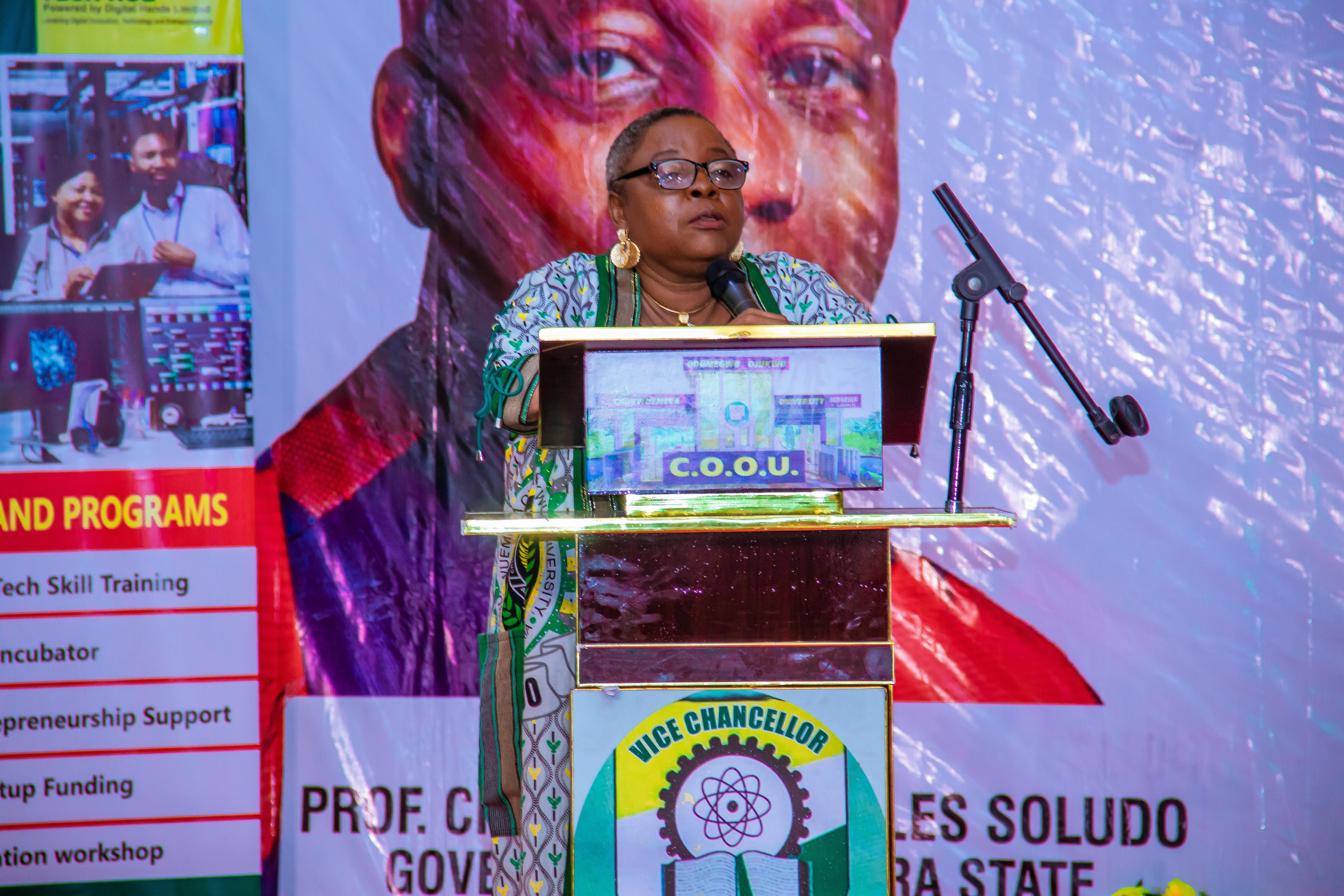 PROF. KATE AZUKA OMENUGHA HOLDS INTERACTIVE SESSION WITH STUDENTS, CLARIFIES ICT MANDATORY FEE